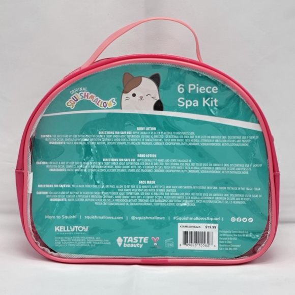 Squishmallow 6-Piece Spa Set - Picture 2 of 2